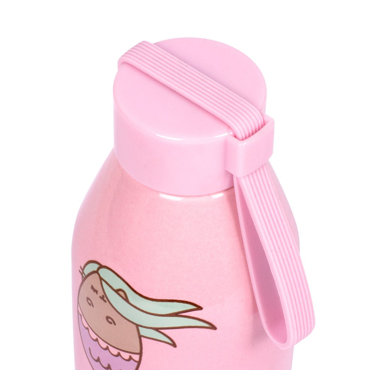 Keramiek drinkfles 340 ml roze