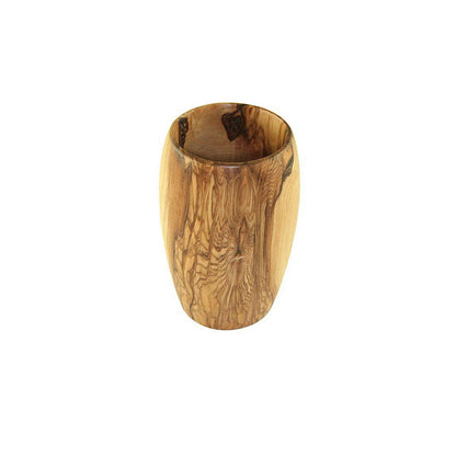 Olive Wood Toothbrush Holder