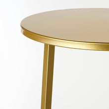 Plantentafel 120x35 cm goud ijzer