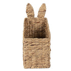 Storage Basket 25x18x20/42 cm Brown Rattan Basket