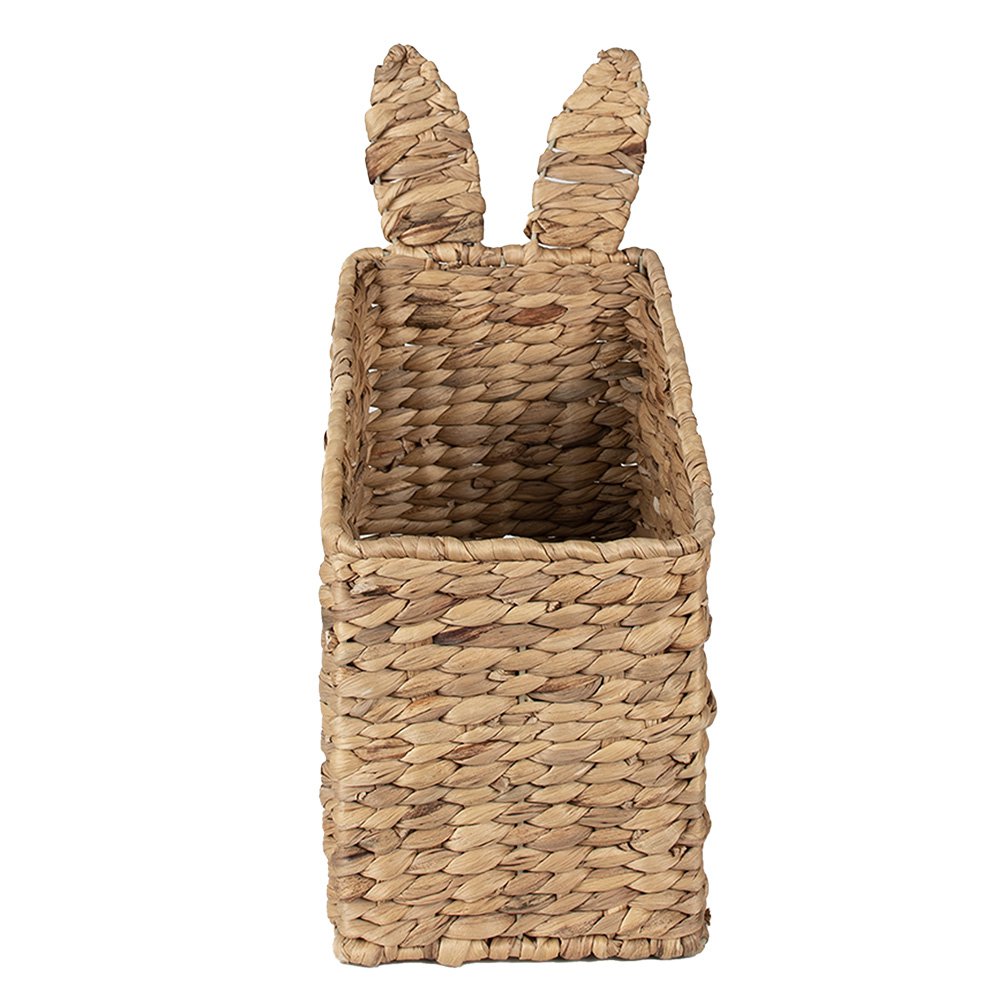 Storage Basket 25x18x20/42 cm Brown Rattan Basket