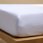 TENCEL™ Twill Fitted Sheet Lavender Blue