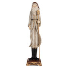 Christmas Decoration Santa Claus Figurine 10x10x42 cm Grey Plastic