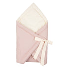 Babyhoorn linnen 75x75 cm poederroze