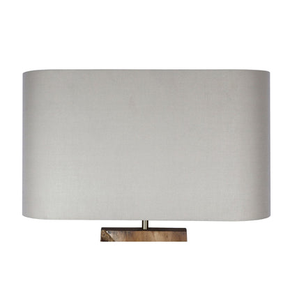 Vloerlamp acacia/linnen naturel 171 cm