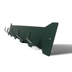 Wandkapstok metaal groen 5 haken