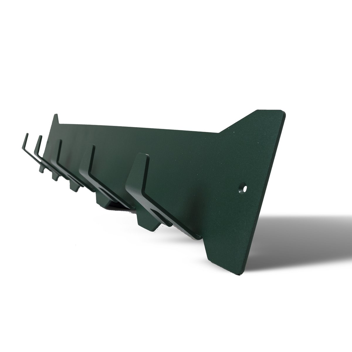 Gorillz Triangle Five Wandkapstok Industrieel Groen Muur