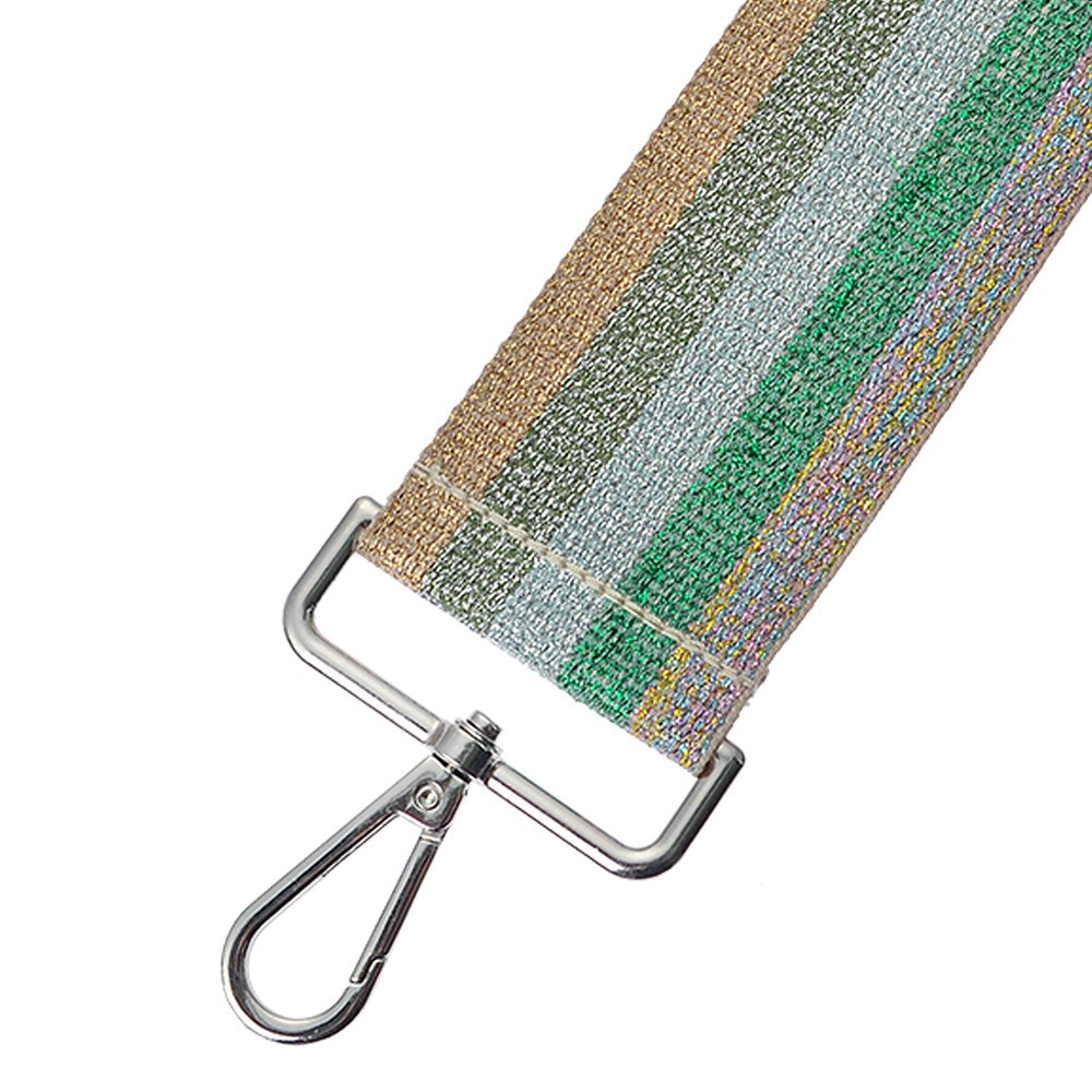 Tassenriem 5x140 cm beige groen synthetisch
