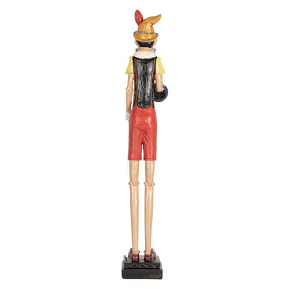 Beeld Pinokkio 68 cm beige kunststof