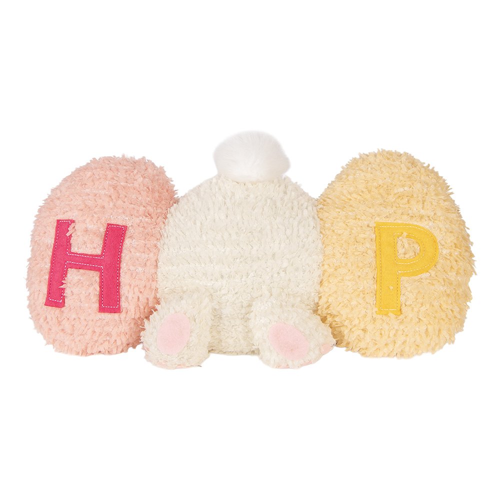Decorative Pillow Rabbit 36x12x20 cm White Polyester