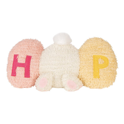 Decorative Pillow Rabbit 36x12x20 cm White Polyester