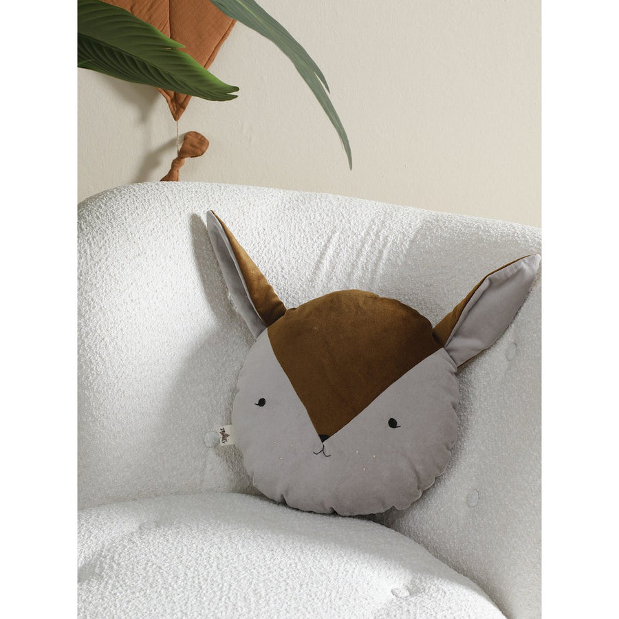 Bambi Boy Pillow Made of Soft Matte Velvet for Cuddling