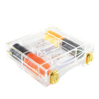 Aulica Acrylic Poker Set in Luxurious Acrylic Case with Storage