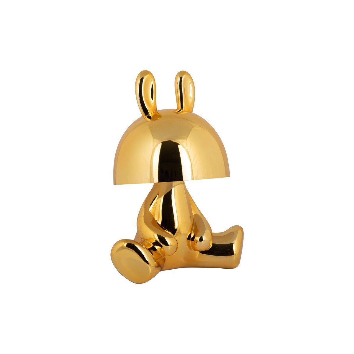 Tafellamp LED goud met Bluetooth speaker