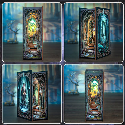 Booknook The Gate of Wonderland 16x8x21,7cm hout