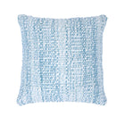 Kussenhoes 45x45 cm blauw geweven wol polyester