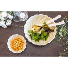 Saladebestek 27 cm goud staal
