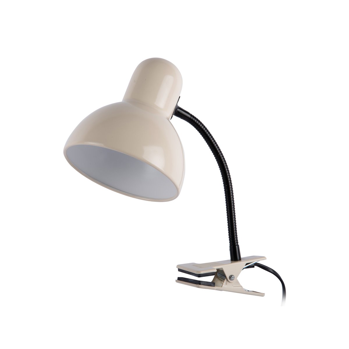 Klemlamp wit 14 cm diameter