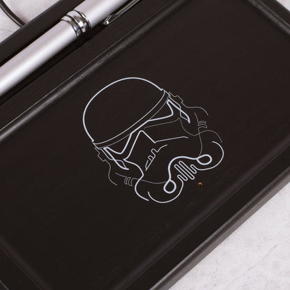 Bureau organizer Stormtrooper met draadloze oplader