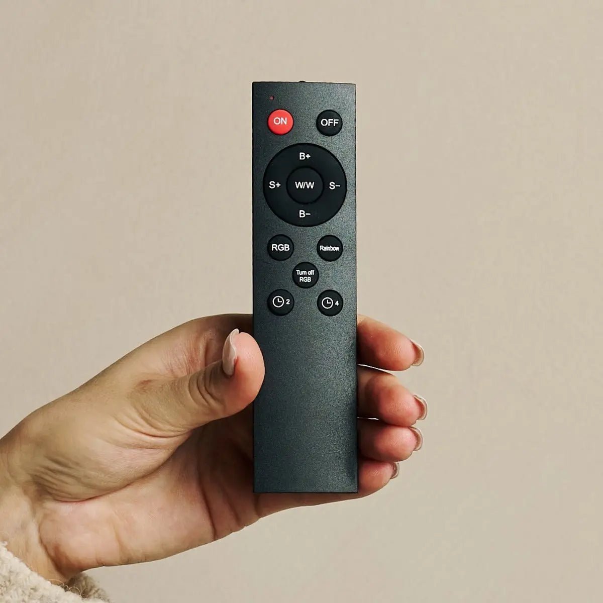 TESS Bronze oplaadbare wandlamp - Bewegingssensor, 20 verschillende lichtmodi, dimable, magnetische suspensiesysteemlamp en inclusief afstandsbediening