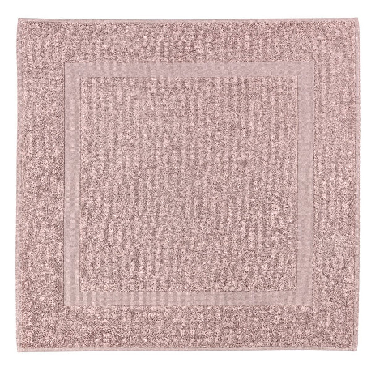 Bidetmat 60x60 cm katoen roze