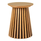 Osaka Side Table 40 cm and 50 cm High Natural Oak