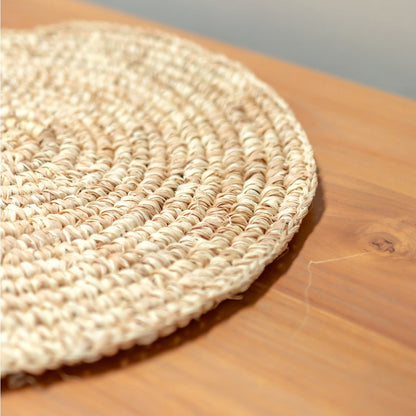 Placemat Round Raffia (Set of 2, 4 or 6) URUP