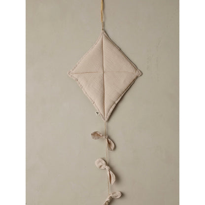 Wanddecoratie KITE 40x33 cm mosselin jute