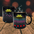 Space Invaders mok met kleurverandering