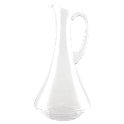 Glazen karaf met handvat 17x31 cm