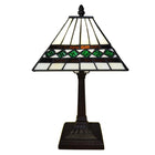 Tiffany Table Lamp 20x20x34 cm Beige Polyresin Tiffany Desk Lamp