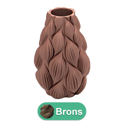 Lamina 3D vaas - 3D geprinte vaas - Duurzaam PLA - Geschikt voor kunstbloemen