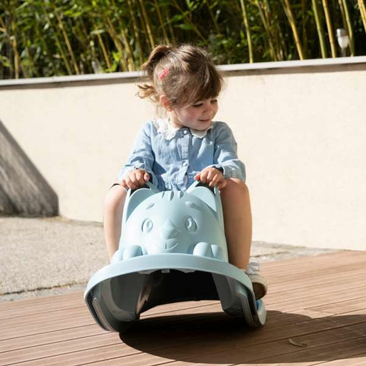 Smoby Schommelstoel Smoby Cat Blauw