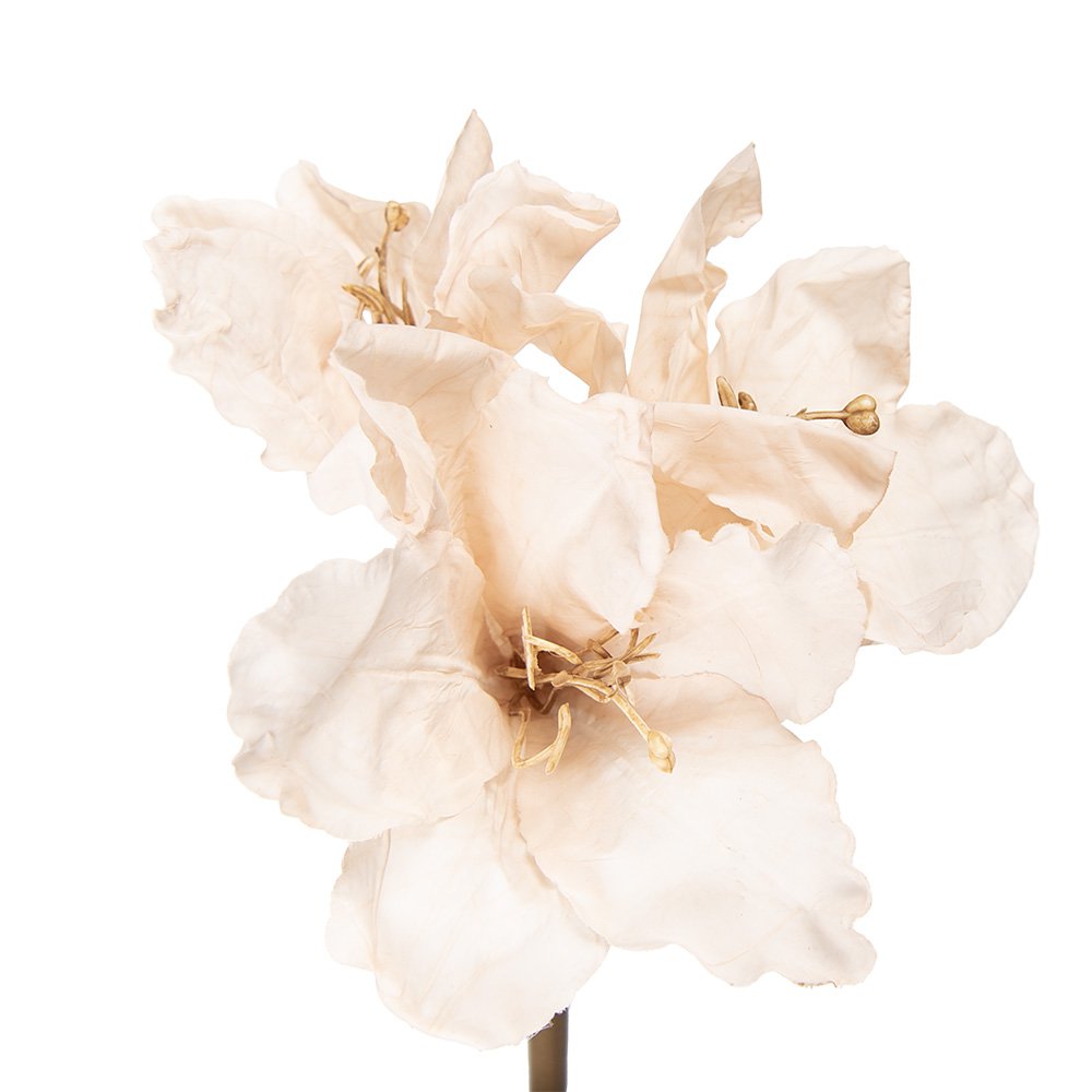 Kunstbloem 65 cm Beige Kunststof
