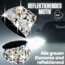 Kinderreflector Mütze en Loop Superheld Zichtbaar Warm