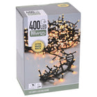 Clusterverlichting 400 LED extra warm wit 8m