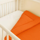 Organic cotton strawberry duvet cover