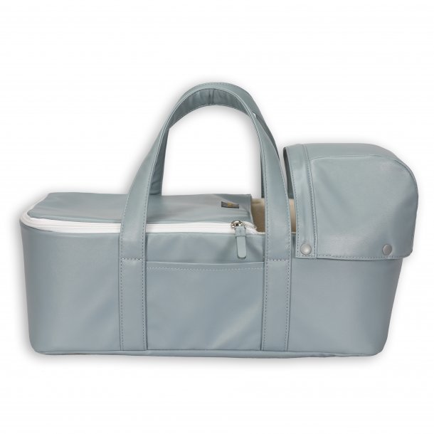 Reiswieg pop 42x23x15 cm vintage blauw