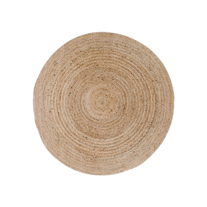 Vloerkleed jute rond Ø90 cm naturel