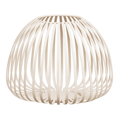 Lantaarn metaal beige ø25x19 cm