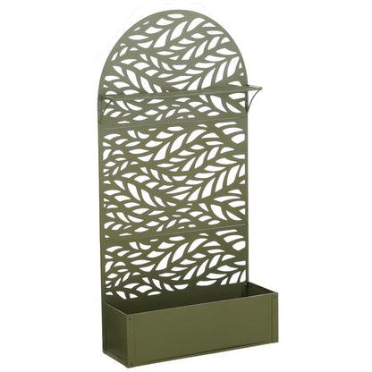 Plantenstandaard 90x33x180 cm groen ijzer
