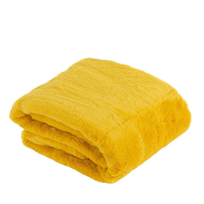 Bronte Fleece Deken - L200 x B150 cm - Geel