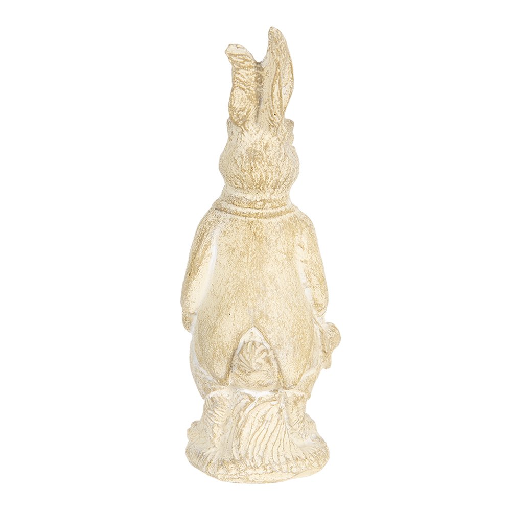 Figure Rabbit 11 cm White Plastic Home Accessories