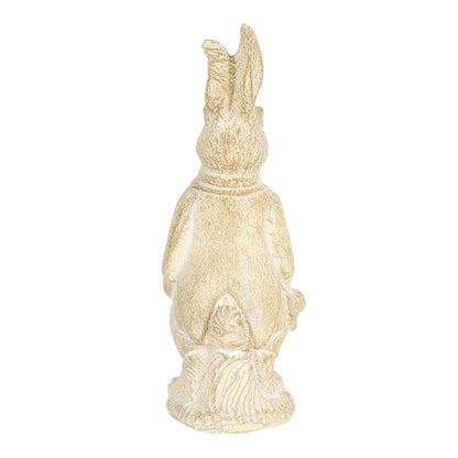Figure Rabbit 11 cm White Plastic Home Accessories