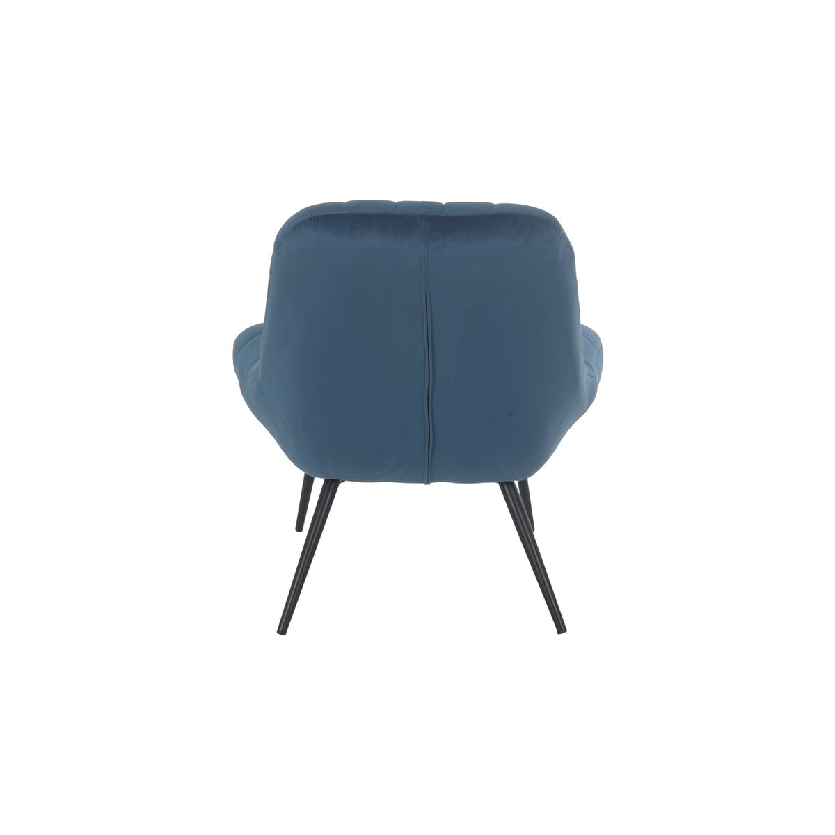 Fauteuil XXL blauw velours
