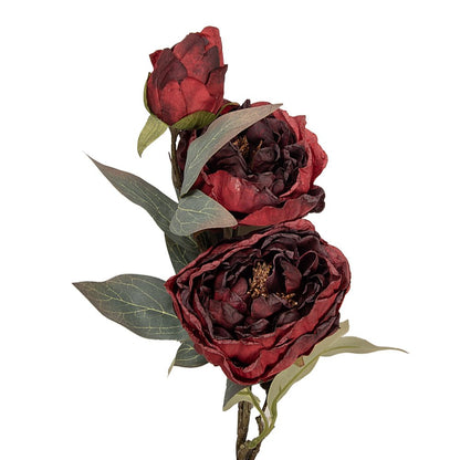 Kunstbloem 72 cm rood kunststof