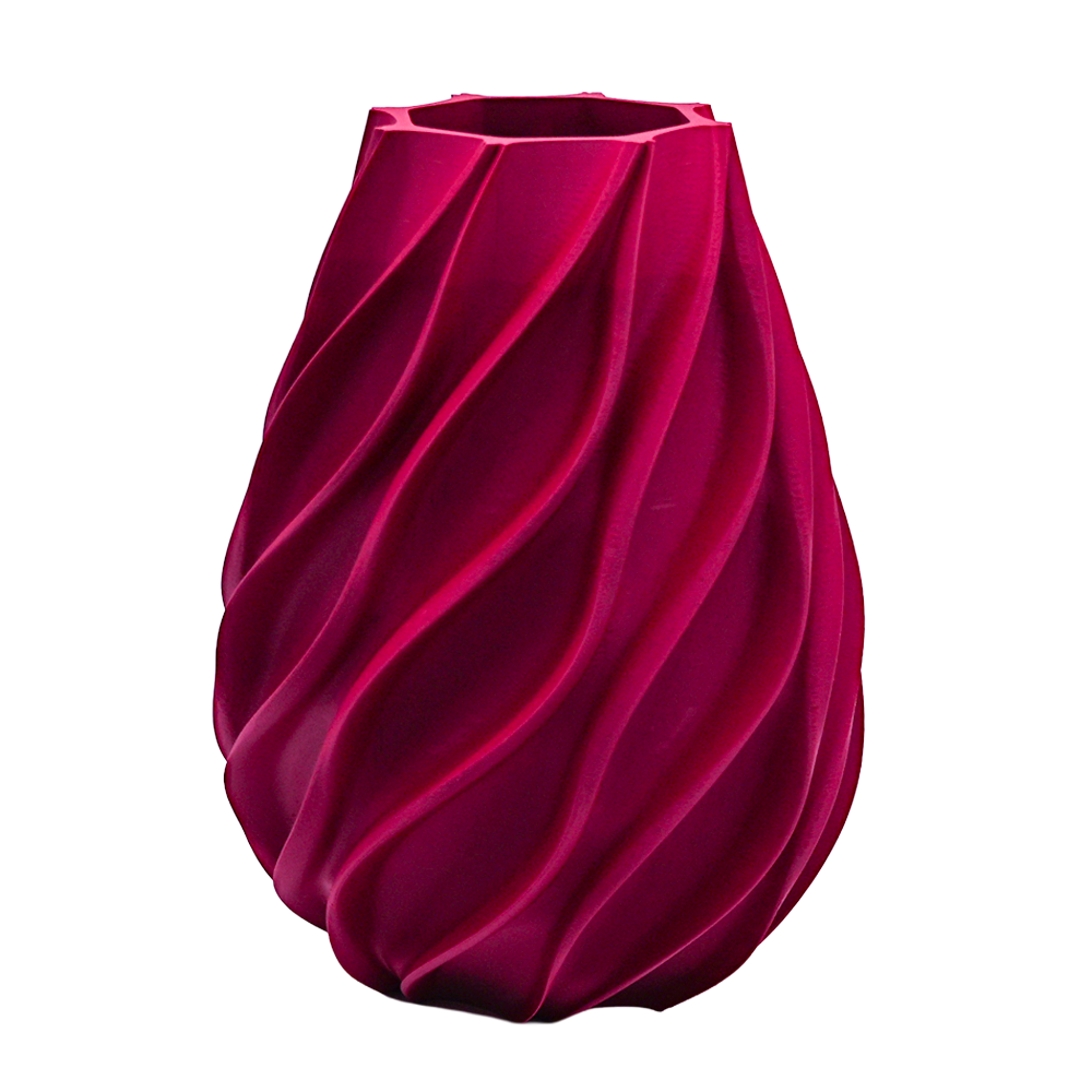 Oliva 3D vaas - 3D geprinte vaas - Duurzaam PLA - Geschikt voor kunstbloemen