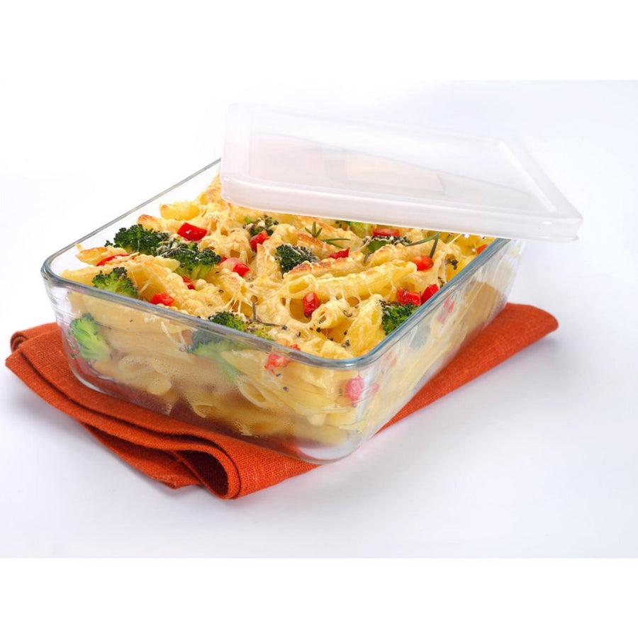 Pyrex Cook &Amp; Freeze Glazen Ovenschaal + Deksel 4L Transparant