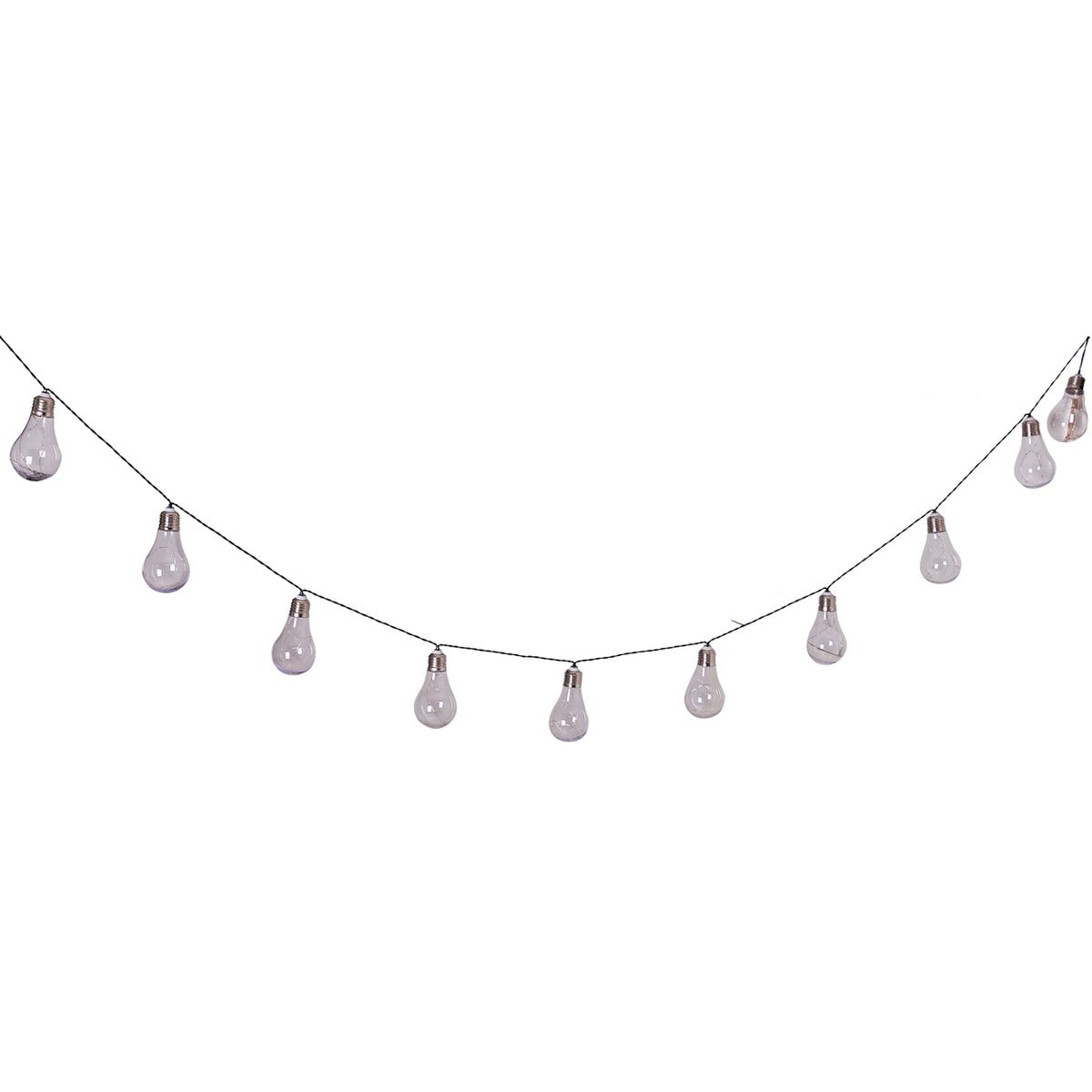 Lichtsnoer 10 LEDs zonne-energie plastic