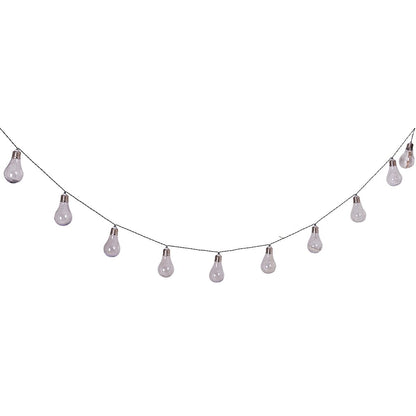 Lichtsnoer 10 LEDs zonne-energie plastic